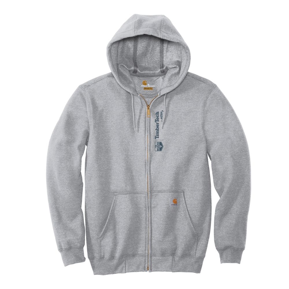 Carhartt Midweight Hooded Zip Front Sweatshirt / AZEK Contractor Store